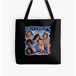 Destiny's Child Group All Over Print Tote Bag