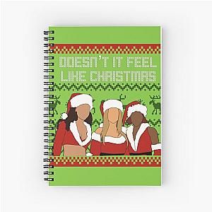 8 Days of Christmas Destiny's Child Christmas Holiday Art Spiral Notebook