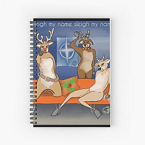 Destiny's child reindeer  Spiral Notebook