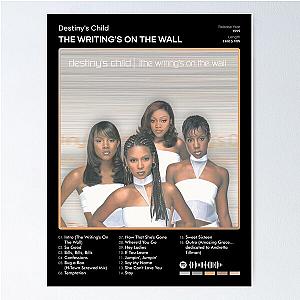 Destiny's Child - The Writing's On The Wall Tracklist Album Poster