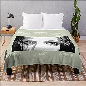 Vintage Destroy Lonely Love Last Forever Graphic Music Art BLK  Throw Blanket RB1910