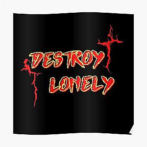 Destroy Lonely Merch I Paused My Destroy Lonely To Be Here Essential T-Shirt Poster RB1910