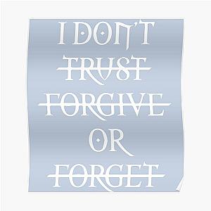 Ken Carson X Destroy Lonely T Shirt I Dont Trust Forgive Or Forget Tour Merch Poster RB1910