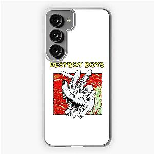 amazing logo album Destroy Boys band Samsung Galaxy Soft Case