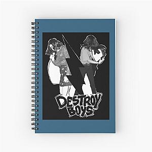 Art Destroy Boys Funny Gifts Men Spiral Notebook