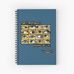 amazing logo album Destroy Boys bandt Spiral Notebook