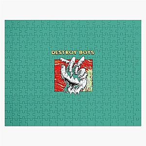 amazing logo album Destroy Boys band Jigsaw Puzzle