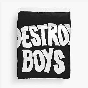 Destroy Boys Merch Destroy Boys Logo Duvet Cover