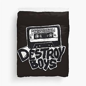 Destroy Boys Logo Duvet Cover