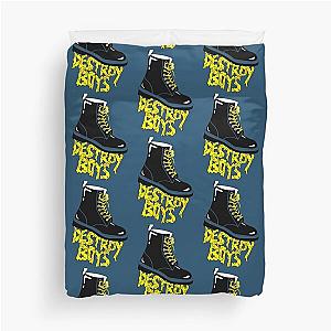 Art Special From Band Destroy Boys Duvet Cover