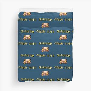 amazing logo album Destroy Boys band Duvet Cover