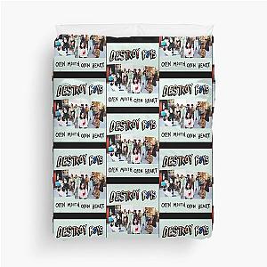 amazing logo album Destroy Boys band  Duvet Cover