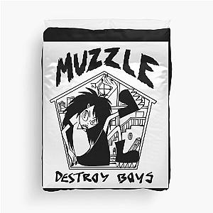 Destroy boys muzzle Duvet Cover