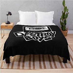 Destroy Boys Logo Throw Blanket