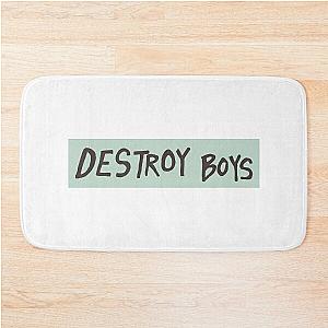 Destroy Boys Merch Destroy Boys Logo Bath Mat