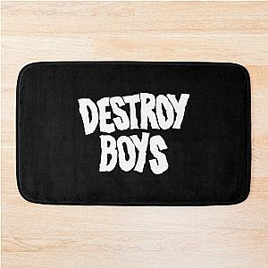 Destroy Boys Merch Destroy Boys Logo Bath Mat