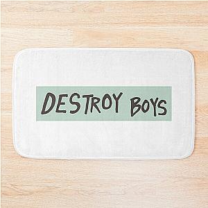 Destroy Boys Merch Destroy Boys Logo Bath Mat