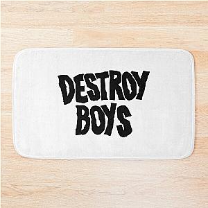 Destroy Boys Merch Destroy Boys Logo Bath Mat