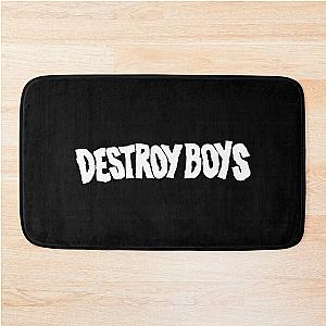 Destroy Boys Merch Destroy Boys Logo Bath Mat