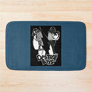 Art Destroy Boys Funny Gifts Men Bath Mat