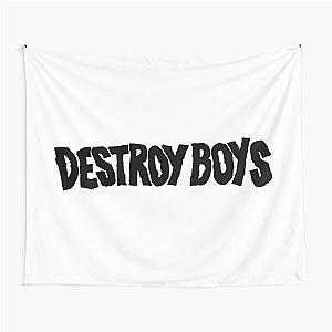 Destroy Boys Merch Destroy Boys Logo Tapestry