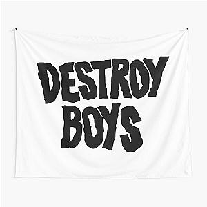 Destroy Boys Merch Destroy Boys Logo Tapestry