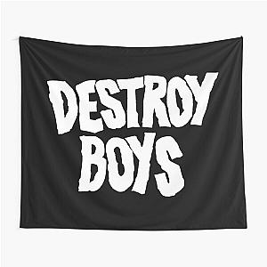 Destroy Boys Merch Destroy Boys Logo Tapestry