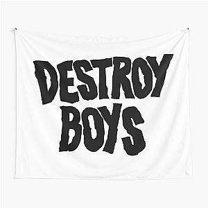 Destroy Boys Merch Destroy Boys Logo Tapestry