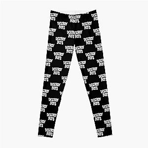 Destroy Boys Merch Destroy Boys Logo Leggings