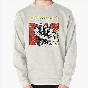 amazings rock destroy boys Pullover Sweatshirt