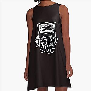 Destroy Boys Logo A-Line Dress