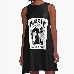 Destroy boys muzzle A-Line Dress