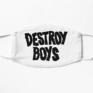 Destroy Boys Merch Destroy Boys Logo Flat Mask