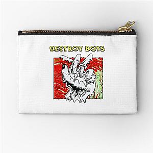 amazing logo album Destroy Boys band Zipper Pouch