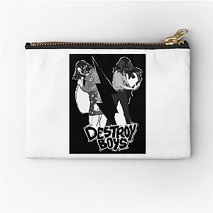 Art Destroy Boys Funny Gifts Men Zipper Pouch