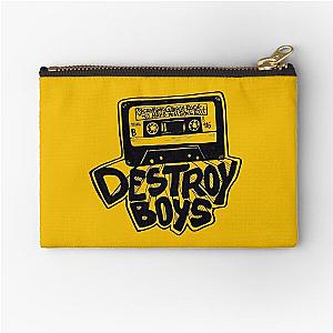 Destroy Boys Logo transparent Zipper Pouch