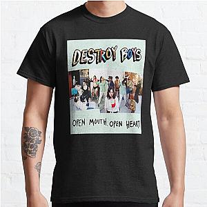 amazing logo album Destroy Boys band  Classic T-Shirt