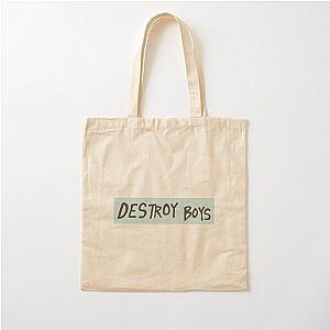 Destroy Boys Merch Destroy Boys Logo Cotton Tote Bag