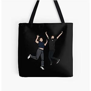 Destroy Boys Alexia And Vi Sticker All Over Print Tote Bag