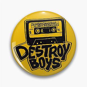 Destroy Boys Logo transparent Pin