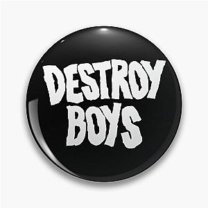 Destroy Boys Merch Destroy Boys Logo Pin