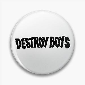 Destroy Boys Merch Destroy Boys Logo Pin