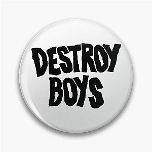 Destroy Boys Merch Destroy Boys Logo Pin