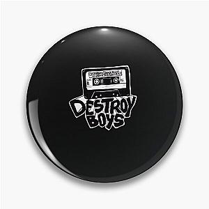 Destroy Boys Logo Pin