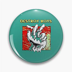 amazing logo album Destroy Boys band Pin