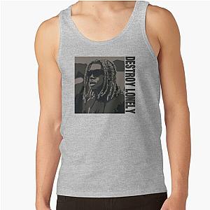 Destroy Lonely rapper illustration and art Tank Top RB1007