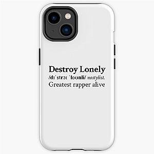 Greatest Rapper Alive by Destroy Lonely iPhone Tough Case RB1007