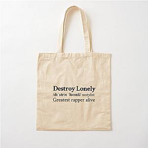 Greatest Rapper Alive by Destroy Lonely Cotton Tote Bag RB1007