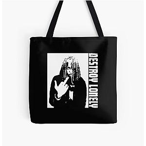 Destroy Lonely rapper illustration and designs  All Over Print Tote Bag RB1007