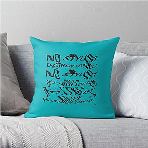 Destroy Lonely Musician      Throw Pillow RB1007